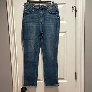 Blue Women's Slim Straight Jeans